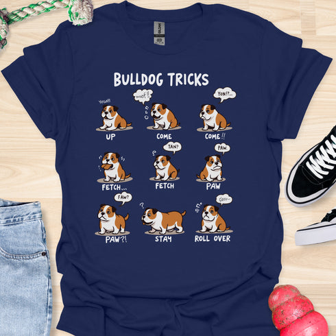 Bulldog tricks - V6 - Silly T-Shirt